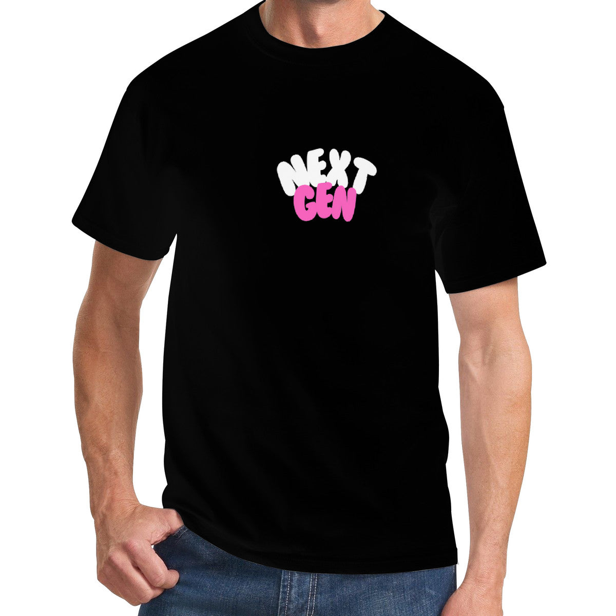 Black NextGen  St. Valentine T-shirt (love collection)