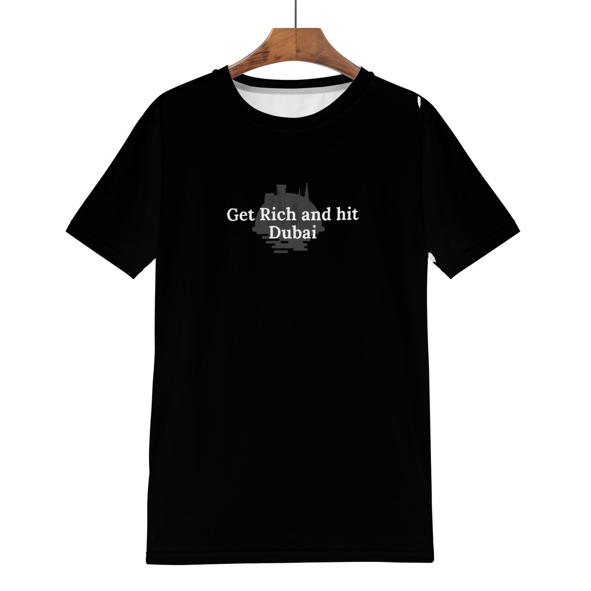 Black NextGen T-shirt (made in Dubai collection)