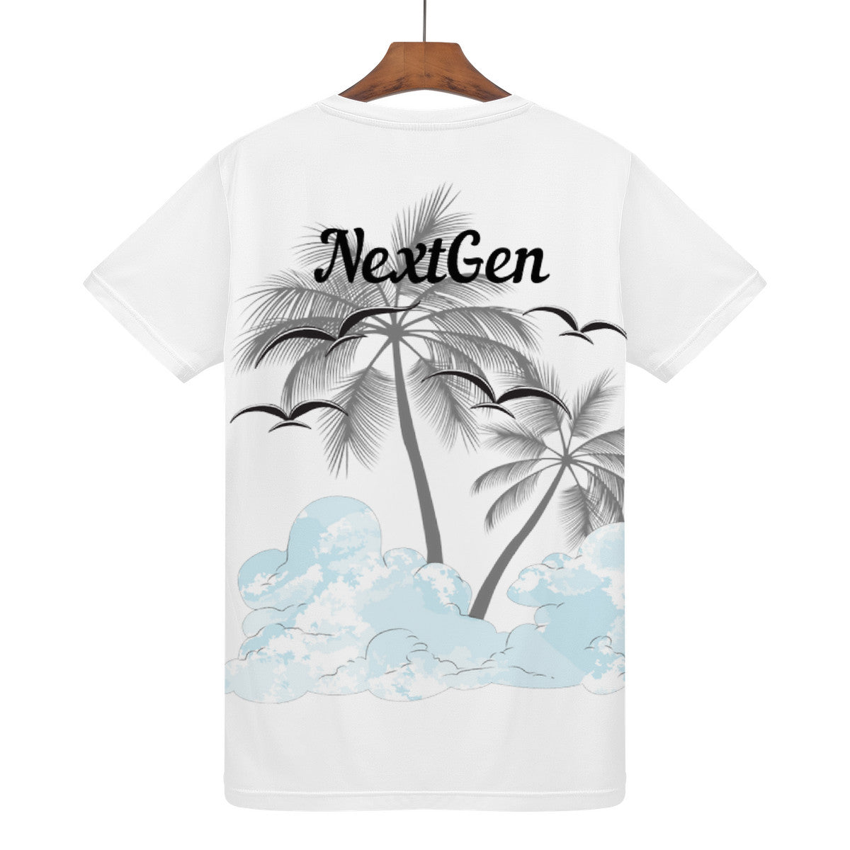 White NextGen T-shirt (summer vibe collection)