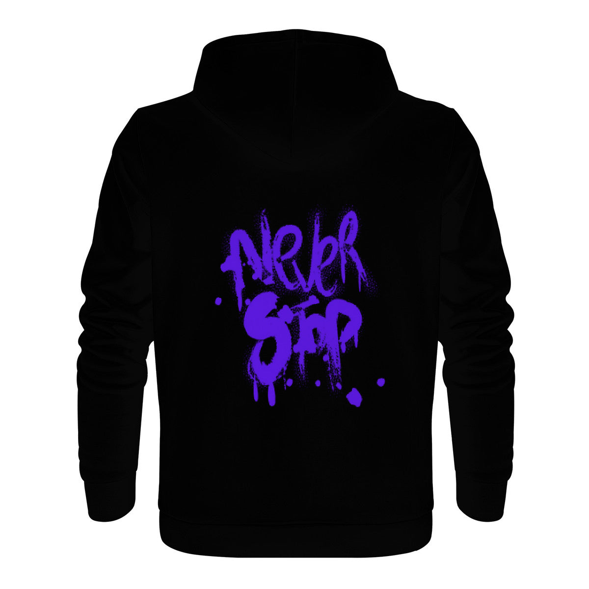 Black NextGen hoodie (never stop colection)