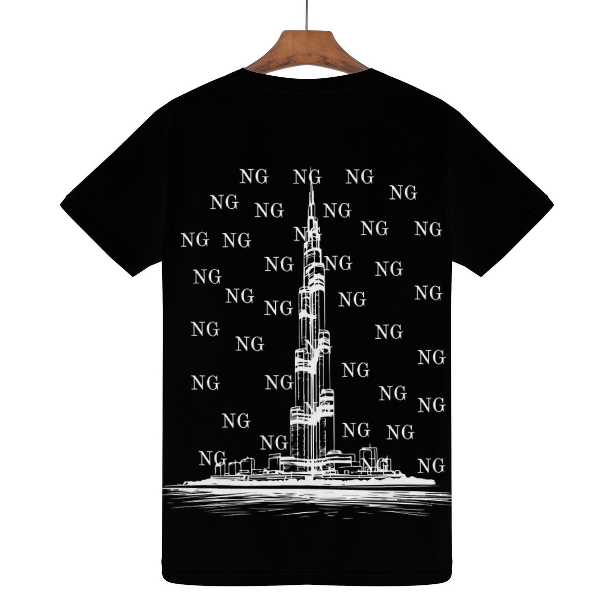 Black NextGen T-shirt (made in Dubai collection)