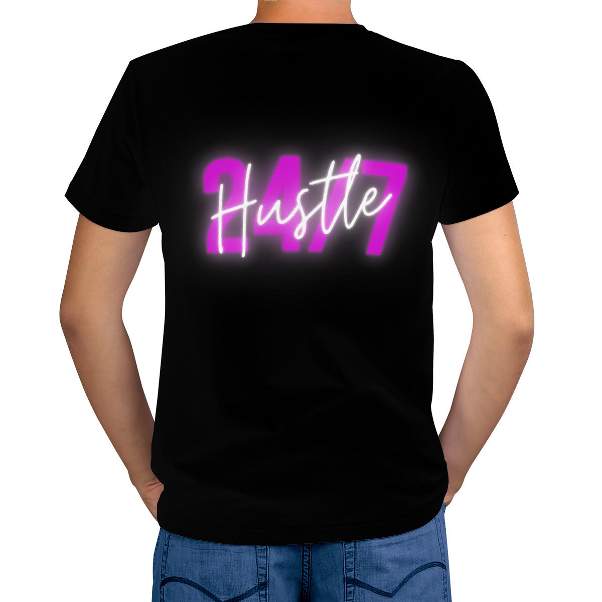 Black NextGen T-shirt (24/7 hustle colletion)