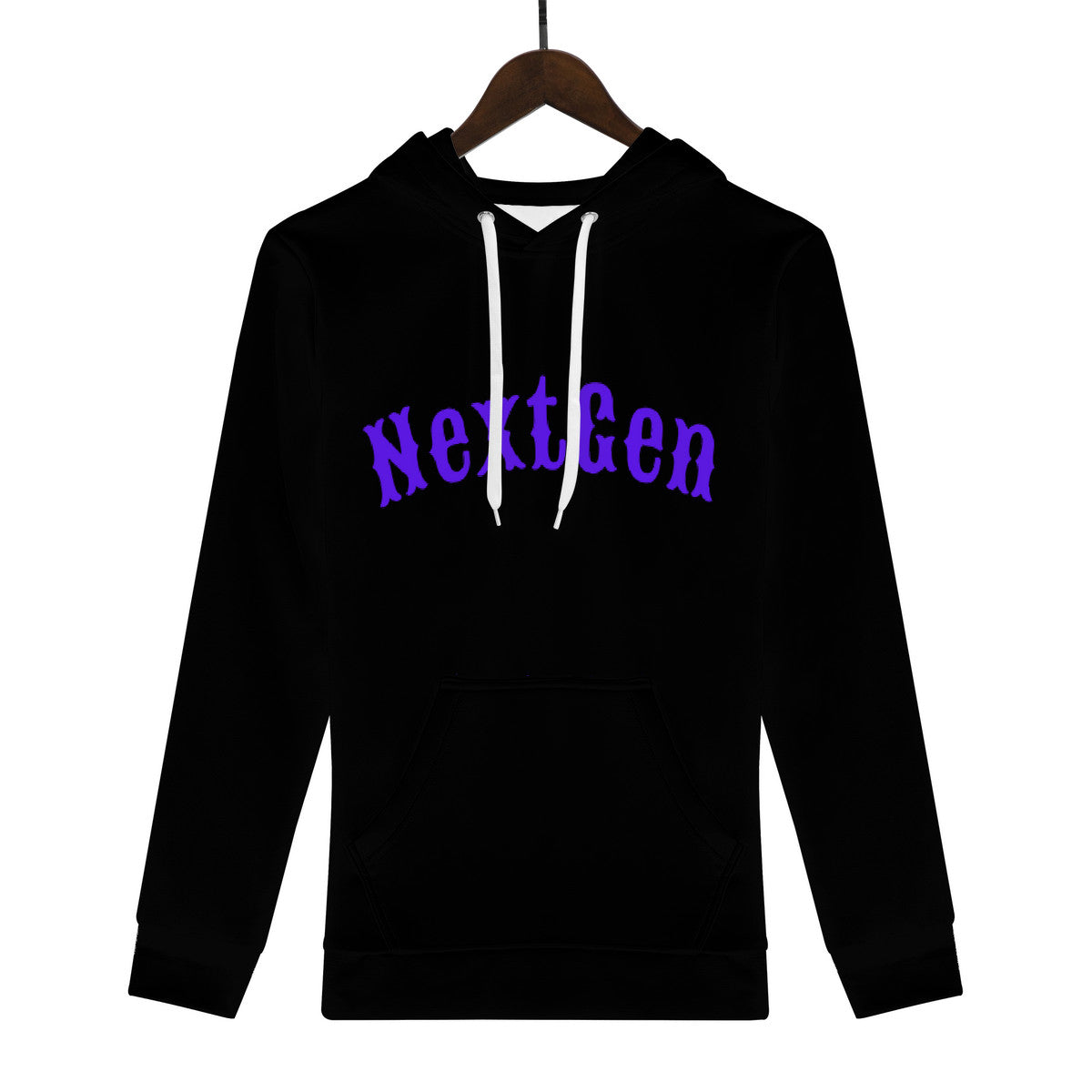 Black NextGen hoodie (never stop colection)