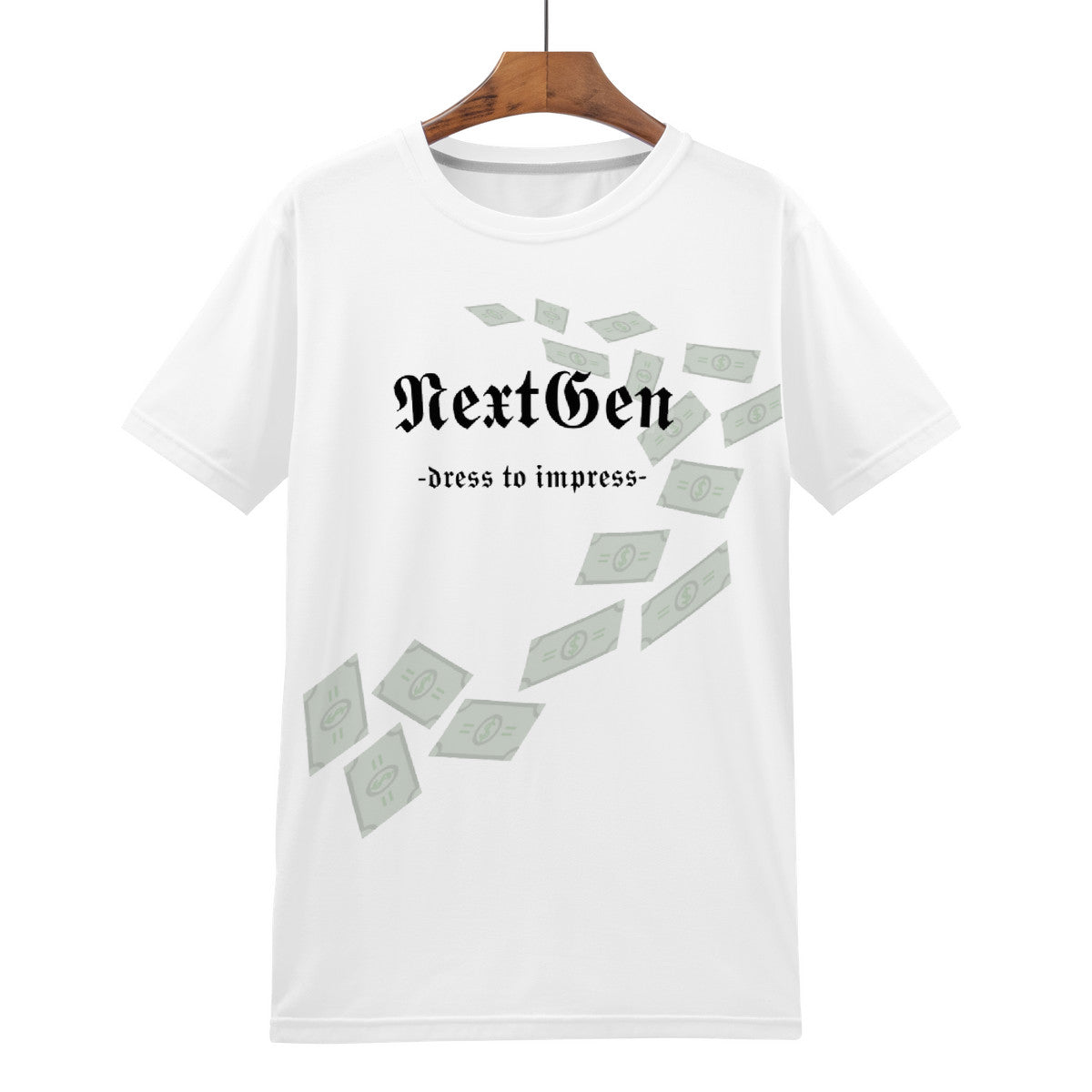 White NextGen T-shirt ( Money Mafia collection)