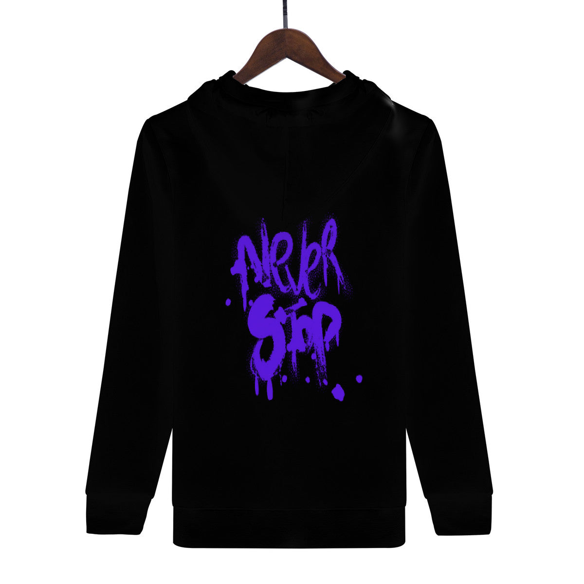 Black NextGen hoodie (never stop colection)