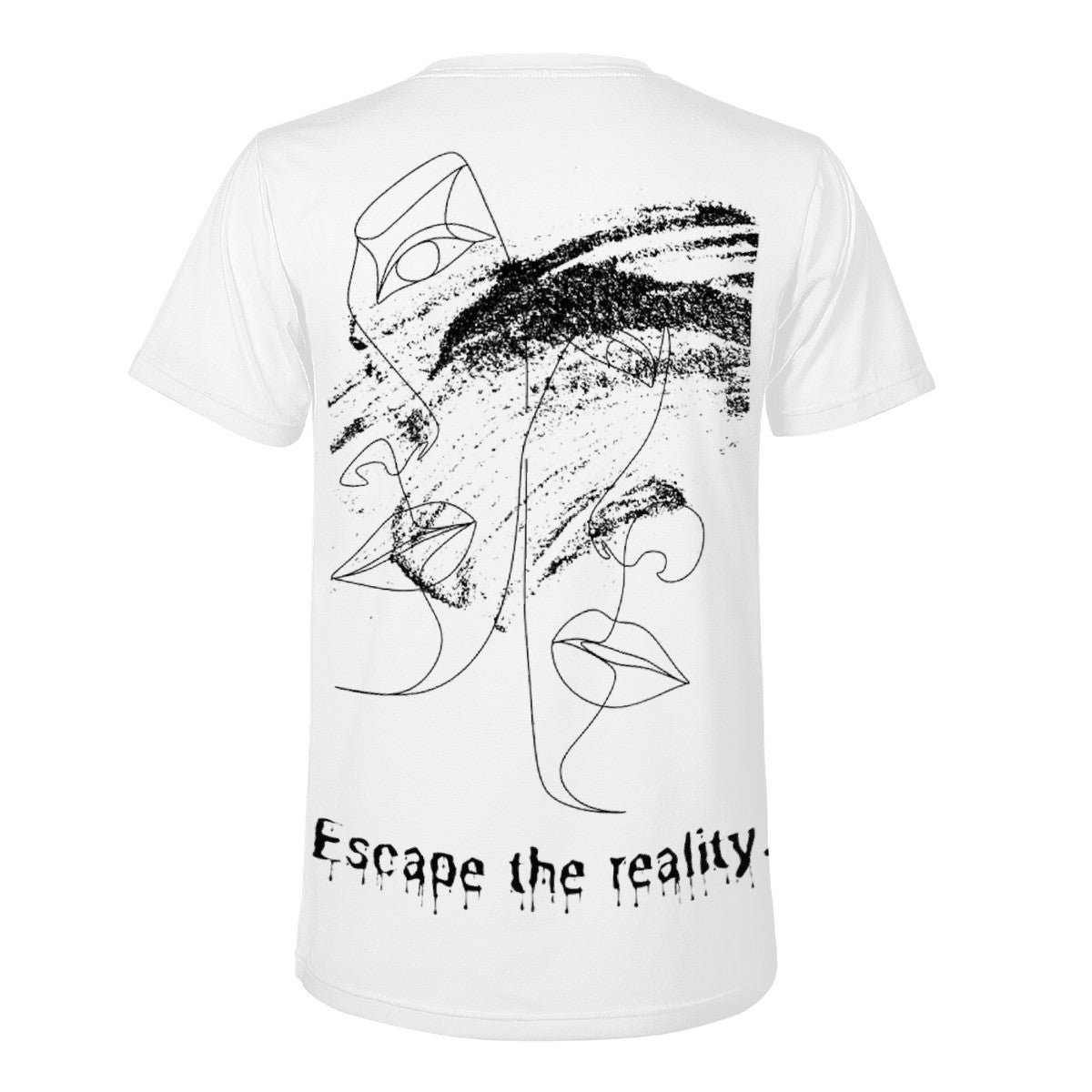 White NextGen T-shirt ( Escape the reality collection)