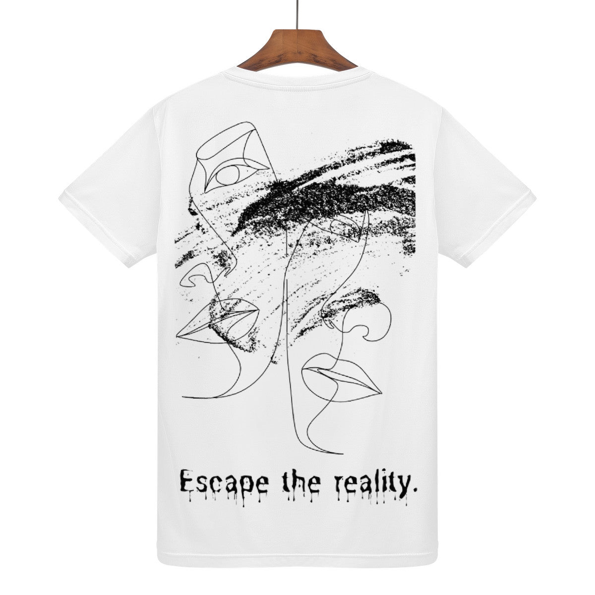 White NextGen T-shirt ( Escape the reality collection)