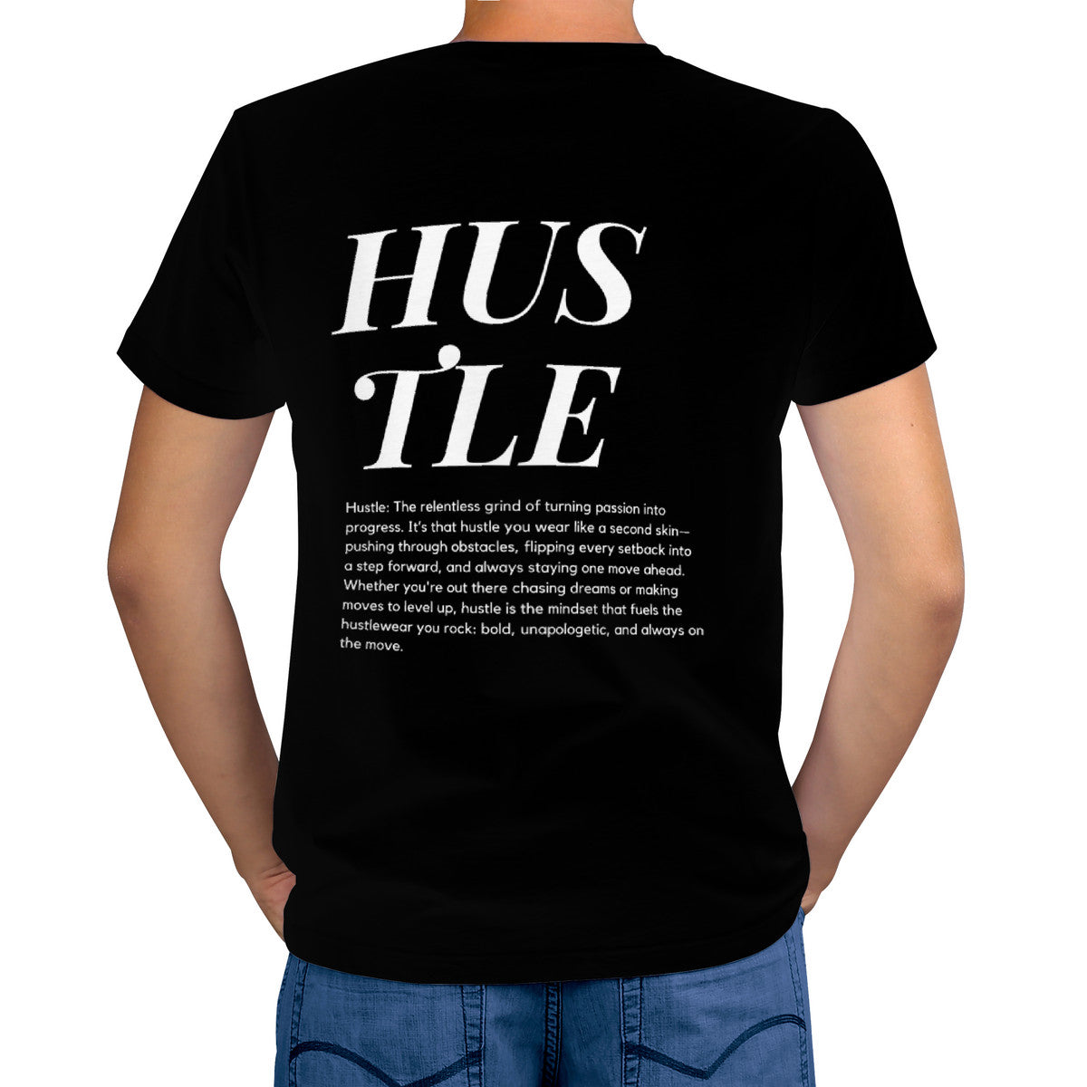 Black NextGen T-shirt (Hustle collection)