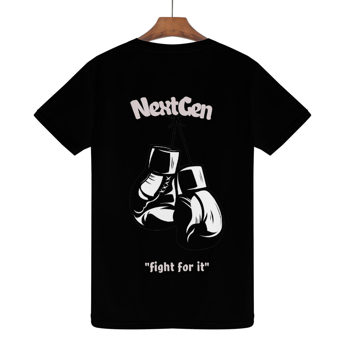 Black NextGen T-shirt (fight for it collection)